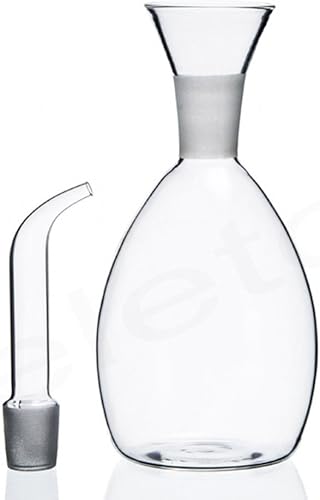 Miniatura 6 de ELETON Planet Glass - Decantador de aceite y cruet de 10 onzas