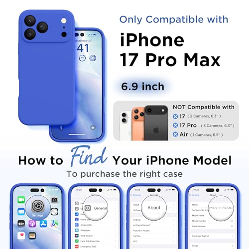 Image of GolbinBox Magnetic for iPhone 18 Pro Max Case /17 Pro Max Case, Jewelry Blue