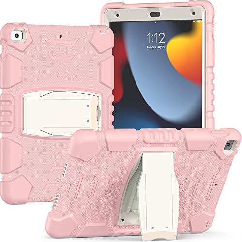 iPad 9th/8th/7th Gen (2021/2020/2019) Case, Shockproof Rugged Protective Case