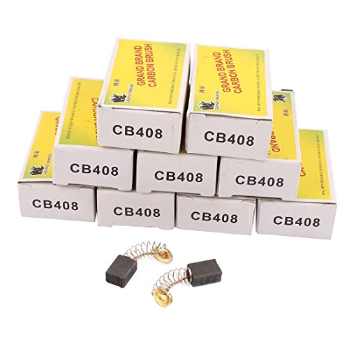 Aexit 20 Pcs Replacement CB408 Carbon Brush 12 x 8 x 6mm for Electric Motors (4971a11404069c232400db62aa64b0b3)