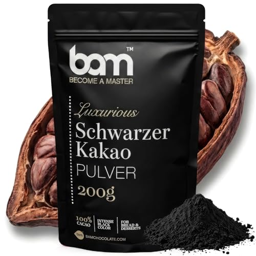 Intensiv Schwarzer Backkakao*