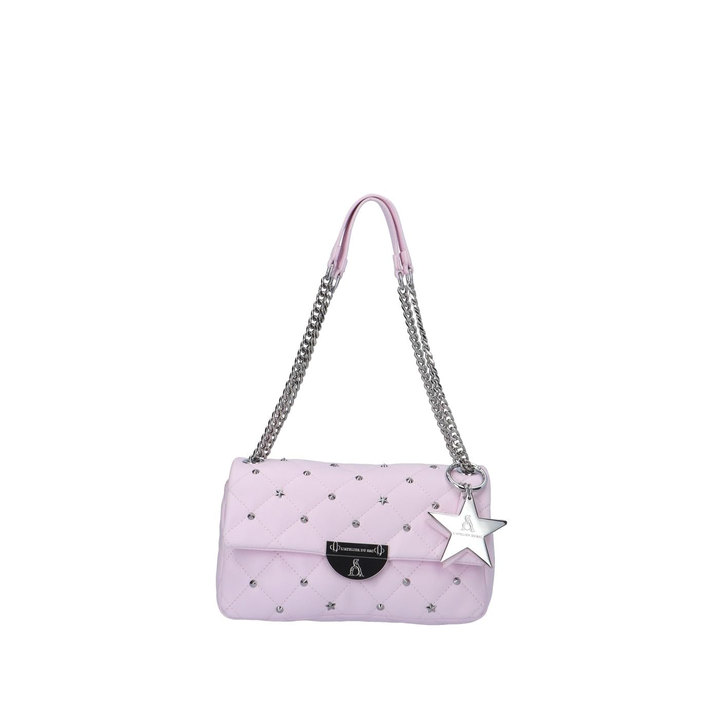 Atelier Du SacMEDIUM SHOULDER BAG REBECCA REBEL ICONIC L'ATELIER DU SAC, pink, T.U.