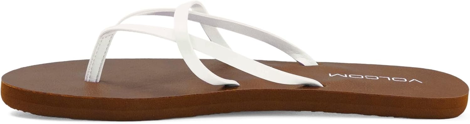 Volcom Women's All Day Long Flip Flop Sandals – Comfortable Thong Sandals for Travel & Beach Wear image 4