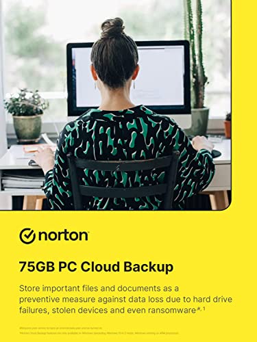 Image of Norton 360 Deluxe |5 Users 1 Year|Total Security for PC, Mac, Android or iOS| Additionally Includes Dark Web Monitoring, Password Manager, PC Cloud Back Up, SafeCam for PC|Email Delivery in 2 Hrs