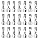 YINETTECH 50PCS Auto Versicherung Sicherung Box Terminal BX2091C für Auto Sicherung Box für Maschinen Elektrische Power Eisenbahn