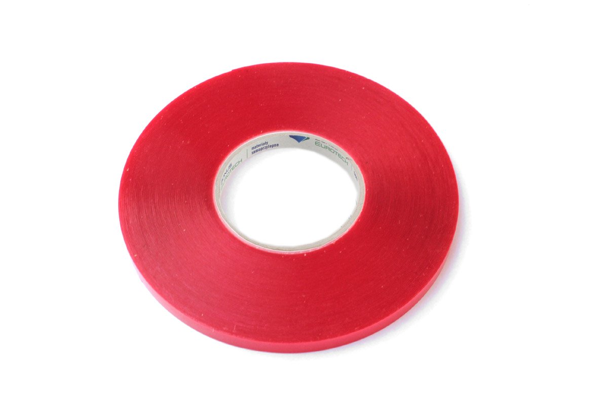 Bonus Eurotech 2bs40.00.0015/010 A # doble cara acrílico cinta adhesiva de espuma, schäumendes pegamento, longitud 10 m x ancho 15 mm x total grosor 0.5 mm, transparente