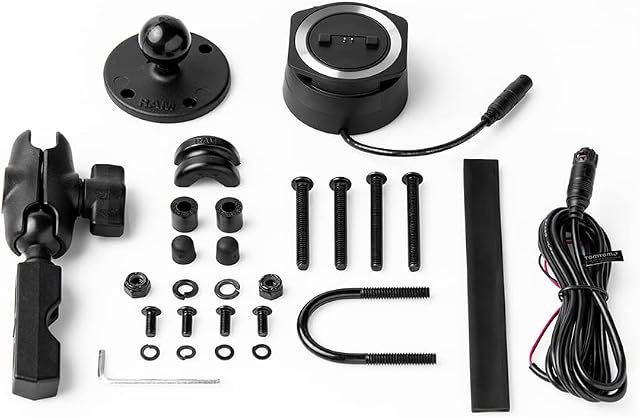 TomTom Rider Sat Nav Mount Kit inclusive RAM Mount for all TomTom Motorcycle Sat Nav Rider Models (check compatibility list below)