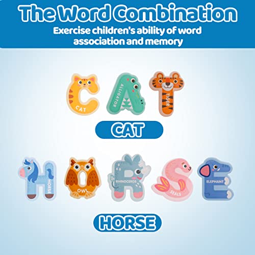 Hoonew Jumbo Magnetic Letters Magnets For Kids Large Magnetic Letters Alphabet Abc Uppercase Fridge Refrigerator Magnets Learning Educational Spelling Toy For Kids Toddlers 3+ Years Old #TOP5