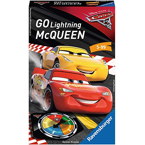 Preisvergleich Produktbild Ravensburger 23437 - Disney / Pixar Cars 3 Go Lightning McQueen! - Kinderspiel / Reisespiel