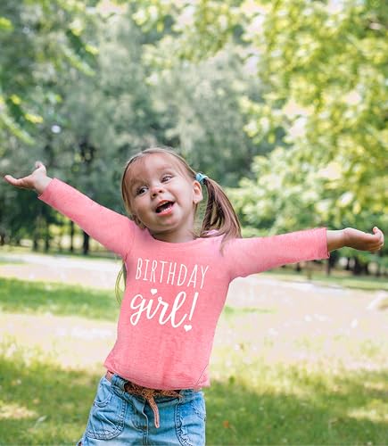 Image of Happy Birthday T-Shirt (Girls 1 to 12) Sassy Kids Party Tee - Sweet Baby /Toddler Outfit