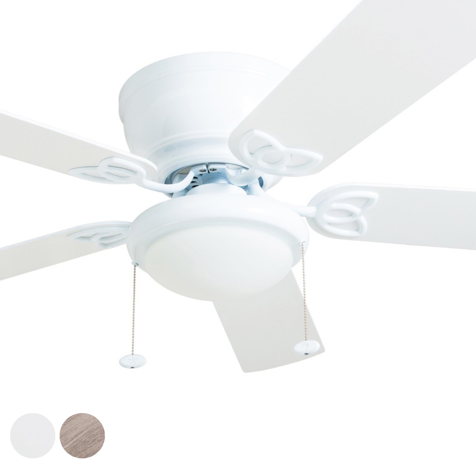 Prominence Home 52" Indoor Ceiling Fan With LED Light - Bronze Finish, Quiet Reversible Motor