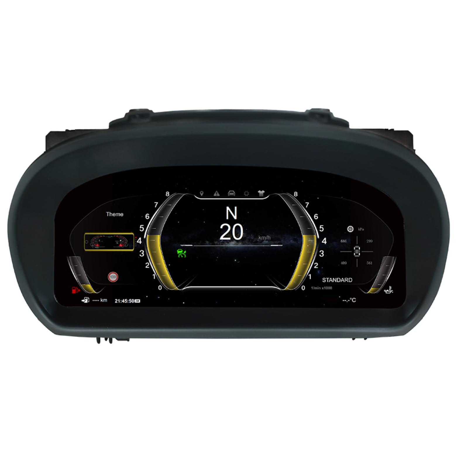 11" Cruscotto Digitale per BMW 1er E87 2006-2011 CCC/CIC Sistema LCD Digitales Armaturenbrett,Automobilistico Cruscotto Gauges Digitales Kombiinstrument Aftermarket Tachimetro Strumentale Cluster