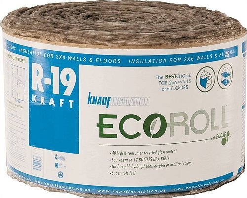 Guardian Building Prod KR45E/TAK Fiberglass Insulation Roll, 15in X 39.16ft