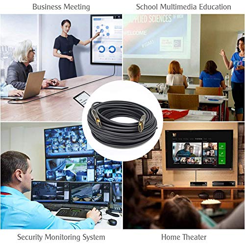 Dtech Ultra Slim 200 Feet Fiber Optic Hdmi 2.0 Cable 4K At 60Hz And 18Gbps Pro Series For In-Wall Installation #TOP6