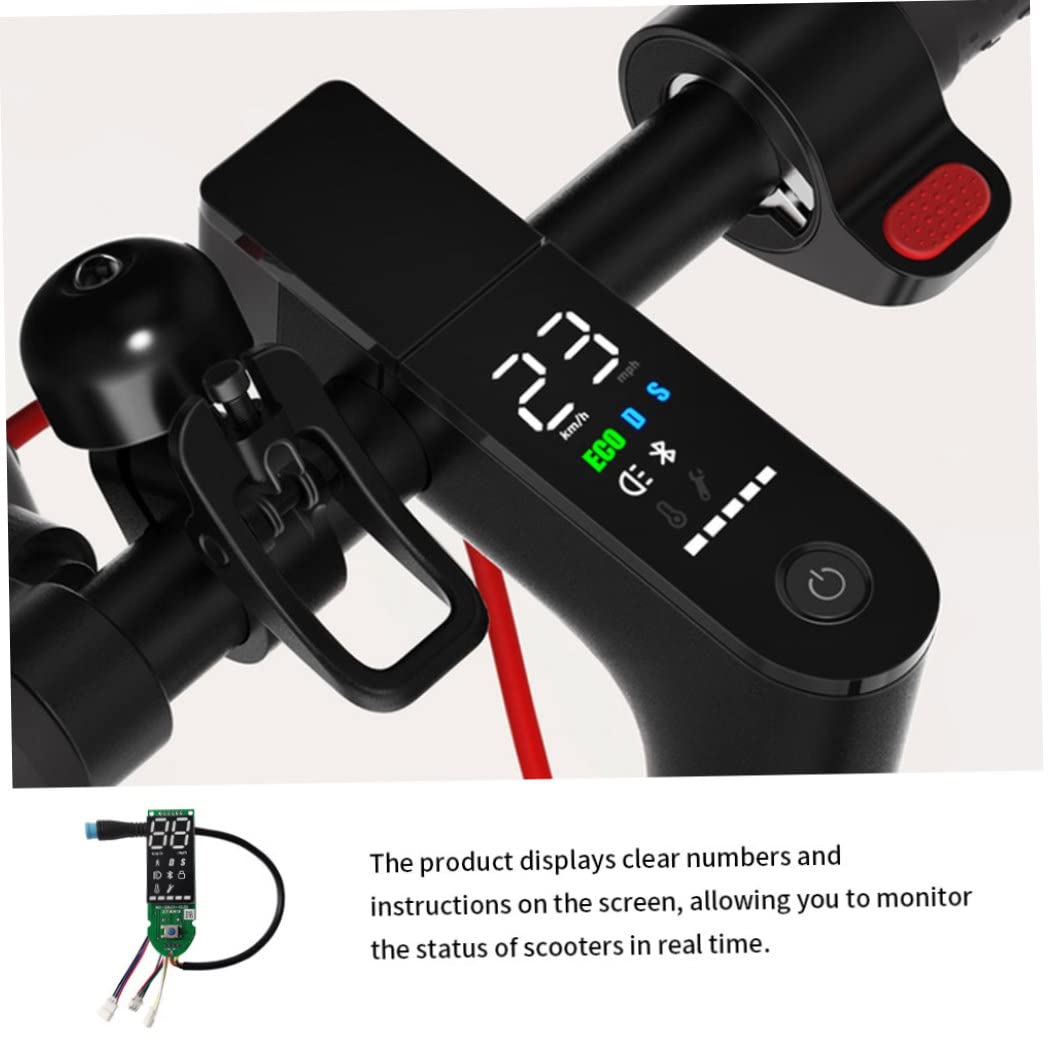 Accessoires de Tableau de Bord du Scooter électrique BT Circuit Circuit Parts Scooter Pièces Multifonction Instrument Compatible avec Xiaomi M365 Pro 2