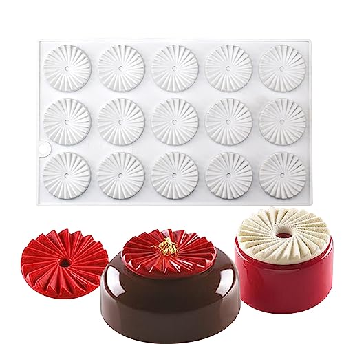 Round Gear Silicone Chocolate Mold