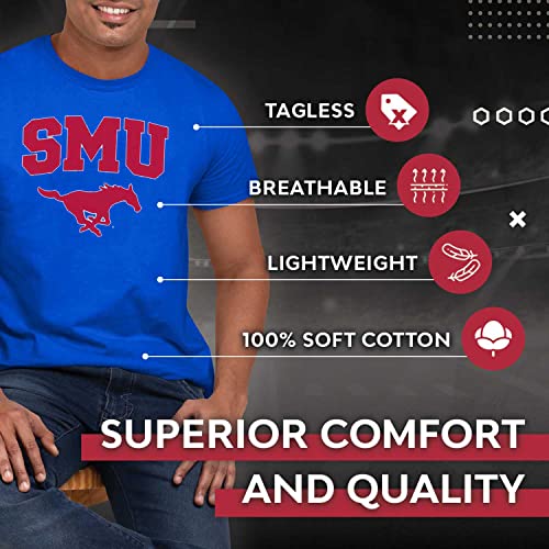 Image of NCAA Gameday Cotton T-Shirt for Men and Women | Officially Licensed NCAA Tee - Preshrunk Ring-Spun Cotton - Screen-Printed Team Logo