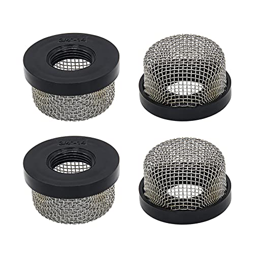 Colador de malla acero inoxidable 4 unidades