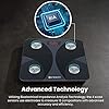 Etekcity-Scale-for-Body-Weight-Smart-Digital-Bathroom-Weighing-Scales-with-Body-Fat-and-Water-Weight-for-People-Bluetooth-BMI-Electronic-Body-Analyzer-Machine-400lb Etekcity Scale for Body Weight and Fat Percentage, Smart Digital LED Bathroom BMI Measurement, Accurate Bluetooth Weighing Machine, Body Composition Analyzer, Ash-black, 400lb
