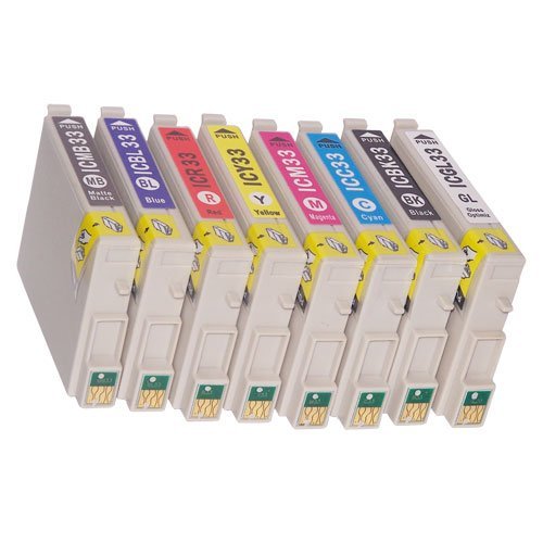 Amazon.co.jp: 【EPSON IC8CL33（エプソンプリンター用互換インク