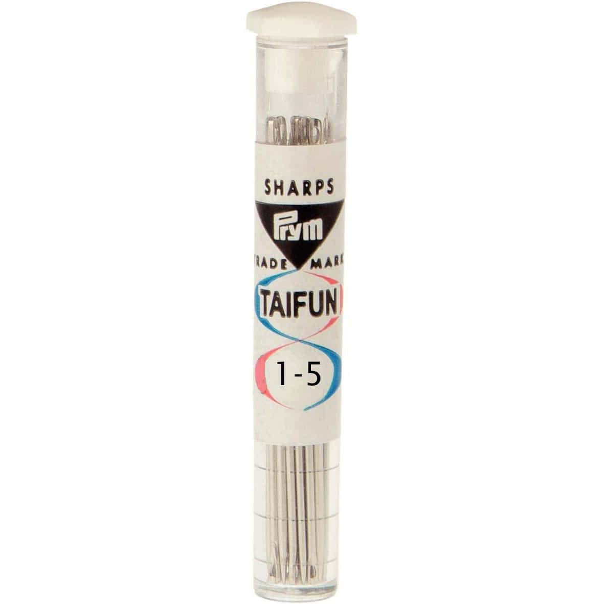 Hand Sewing Needles Sharps No. 1-5 Taifun Silver col Ass.