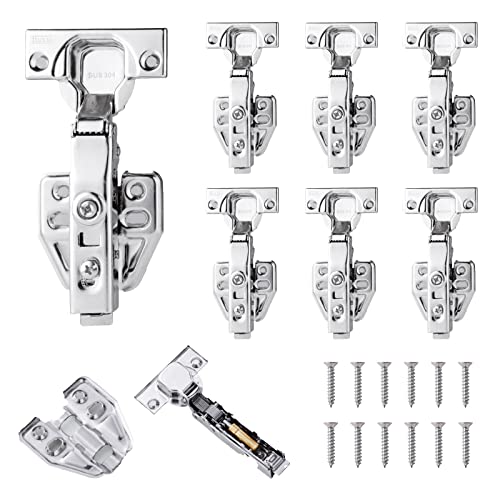 2er Set Scharniere Mit Softclose - Vollaufliegende Schrankscharniere Für Besta