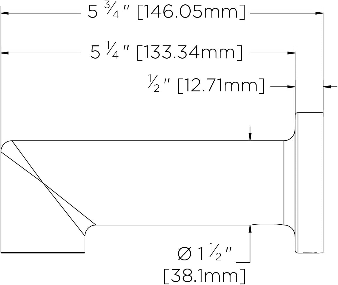 Speakman S-1557-MB Bathtub-faucets, Matte Black