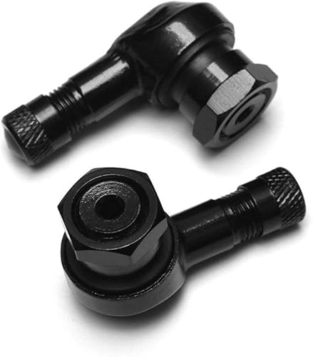 Miniatura 7 de VOFONO Vástagos de válvula de neumático de motocicleta CNC de 90 grados, diámetro de instalación de 0.394-0.445in para Harley Davidson, BMW, Honda,