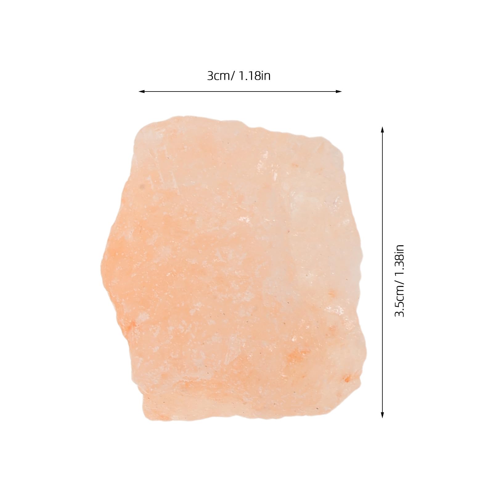 ibasenice Pietre di Sale Rosa Himalayano per Decorazione Casa e Spa, 2.2 Libbre, Pietre di Sale Naturali per Lampade Aromaterapia e Relax Elegante