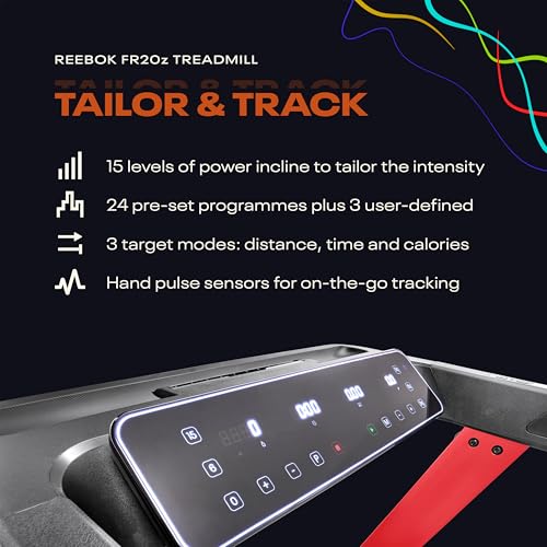 Image of Reebok Treadmills - Powerful Motors, Incline, Bluetooth, Walking or Running, Plus 60 Day Free Kinomap Membership