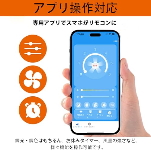 Xmlolyn シーリングファンライト HS968 の商品画像 6