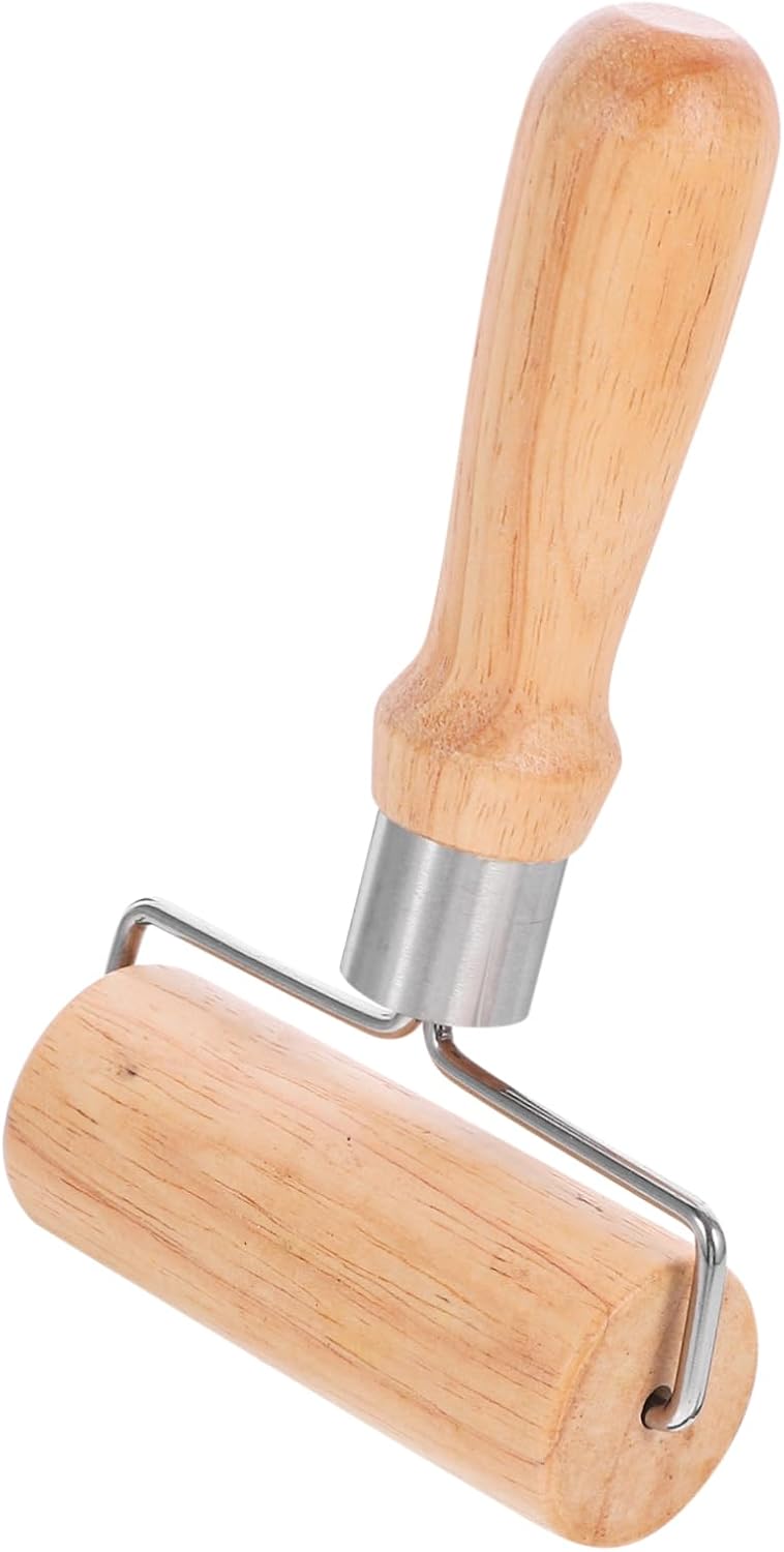 Pastry Roller Nonstick Kitchen Dough Roller for Pizza Noodles Dumpling Skin Ergonomic Design Cooking Tool for Baking Food Preparation Pastry Roller Nonstick Kitchen Dough Roller for Pizza Noodles Dumpling Skin Ergonomic Design Cooking Tool for Baking Food Preparation