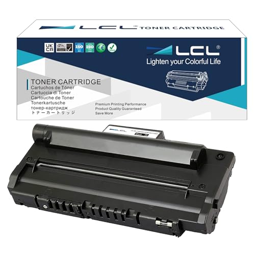 LCL Compatible Cartucho de tóner ML1710D3 SCX 4216D3 (1 Negro) Reemplazo para Samsung ML 1510/1520/1520p/1710/1740/1750/ML 1500/ML 1510B /ML 1710B /ML 1710D /ML 1710P SCX 4016/4100/4116/4216/4216F