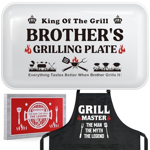Brother Gifts for Fathers Day Birthday Christmas Valentines Day,Funny BBQ