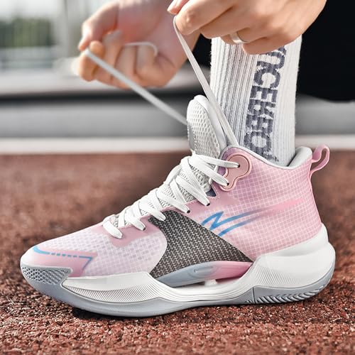 Womens Mens Basketball Shoes Fashion Breathable Athletic Sneakers Lightweight Non Slip Outdoor Sport Volleyball Shoe4