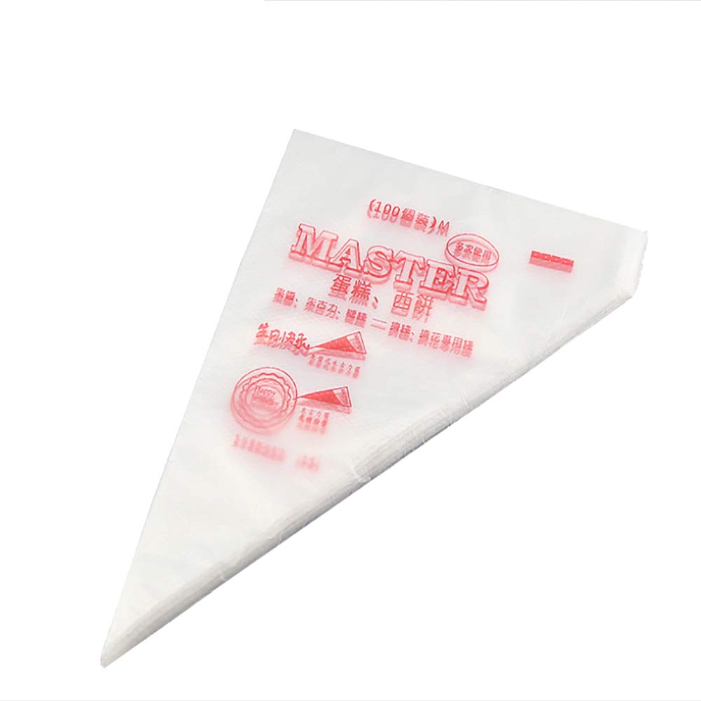 Poches à douille jetables GSHLLO en plastique résistant taille M x200 pièces
