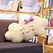 xunlei Peluche Nube Peluche Cuscino Morbido Cuscino Lovey Sorriso Nuvola Farcita Giocattoli di Peluche Cuscino per Dormire Pp Cotone Riempimento Giocattoli per Bambini Regalo Giocattolo