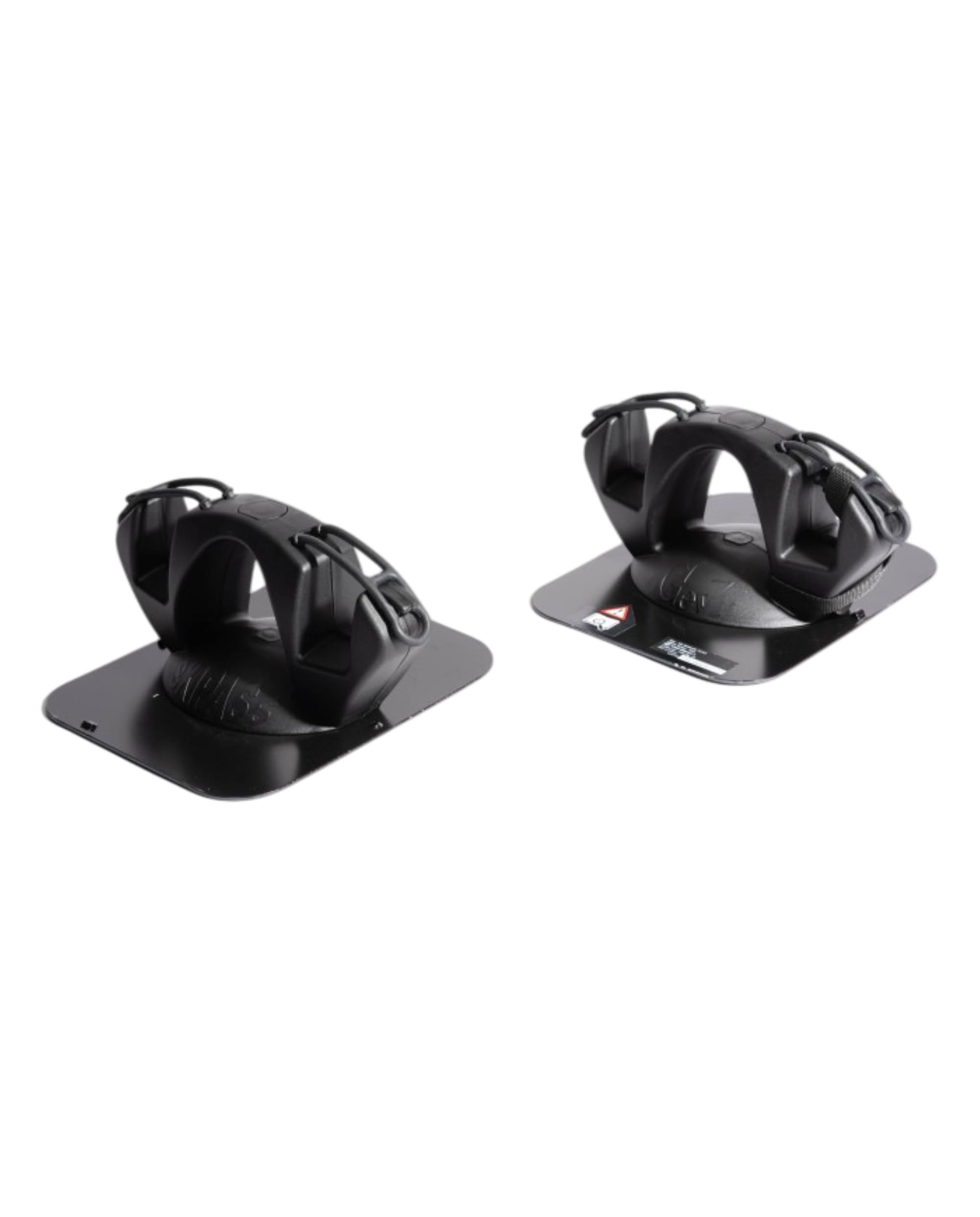 GEV 4705 Ski Pass 1 Portasci Magnetico – Sistema di Fissaggio Rapido e Sicuro con Piastre Magnetiche 24x30 cm, Ideale per Trasporto Sci su Auto, Made in Italy