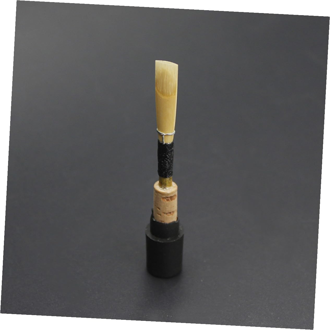 3 Cañas de Oboe Negras de Caña Natural Accesorio de Instrumento de Viento para Interpretación y Práctica para Oboe Pequeñas Pack para Músicos