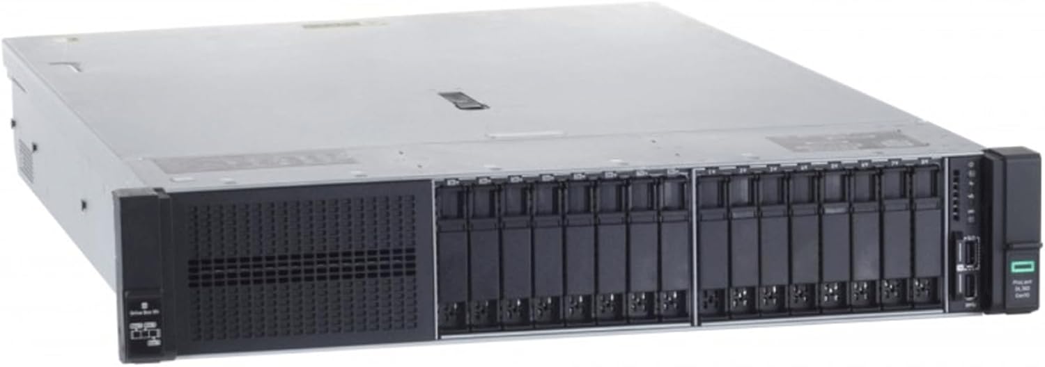 PCSP DL380 Gen10 16-Bay SFF Server, Dual Gold 6154 up to 3.70GHz (36-Cores), P408I-A, 8X 1.2TB 10k SAS, (Renewed) (64GB DDR4)