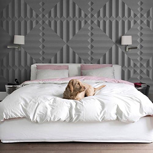 3D Decorative Panels Wall Forms 32.9 ft2/(12 Panels of 50×50 cm/19.6×19.6 in) (Maze)