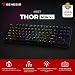 Mechanische Gaming Tastatur QWERTZ TKL 80%, Gateron Yellow Pro, 1000Hz, RGB