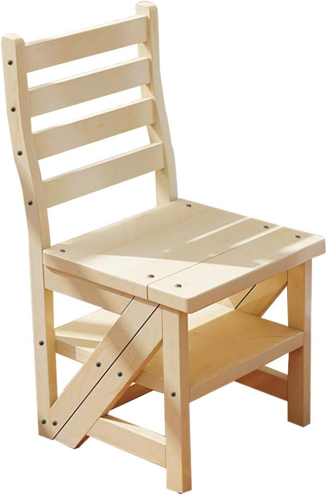 Folding Stairs Chair 4 Step Mini Step Ladder Multifunction Storage Shelf/Plant Stand Creative High Pedal Stool for Adults and Kids,Load Bearing 150kg