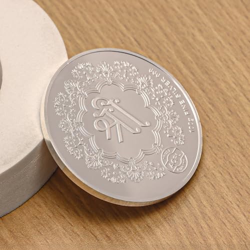 Image of ACPL Precious Moments BIS Hallmarked Ashta Laxmi Silver Coin 999 Pure with Gift Box