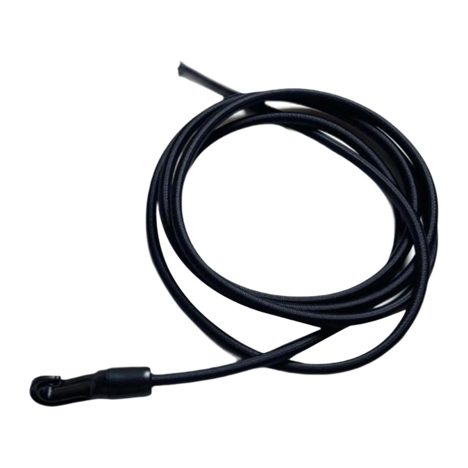 Rudergerät Zuggürtel Elastisches Seil Schnur Seil Länge 2,5 m Durchmesser 8 mm Befestigung Ersatz für Bodybuilding