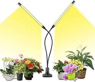 CHVEGLUZ LED Plant Grow Light for Indoor Plants, 84 LED 2 Head Plant