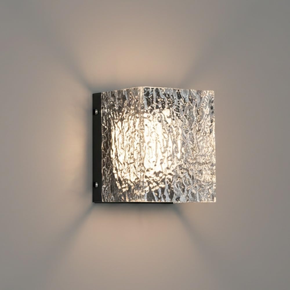 Aplique de pared LED moderno de aluminio negro para iluminar tu dormitorio