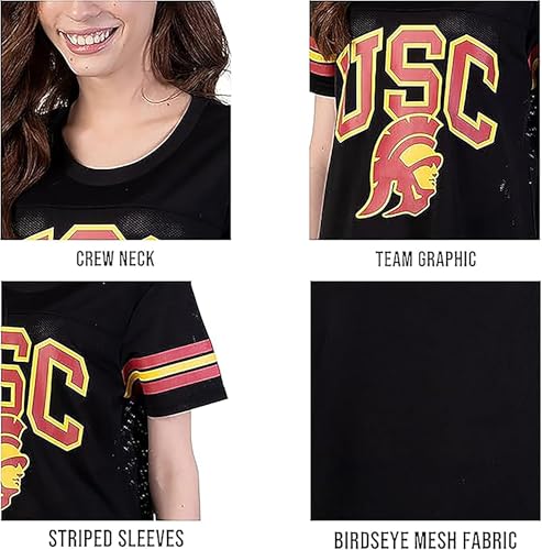 Ultra Game NCAA Women's Relaxed Short Sleeve T-Shirt3