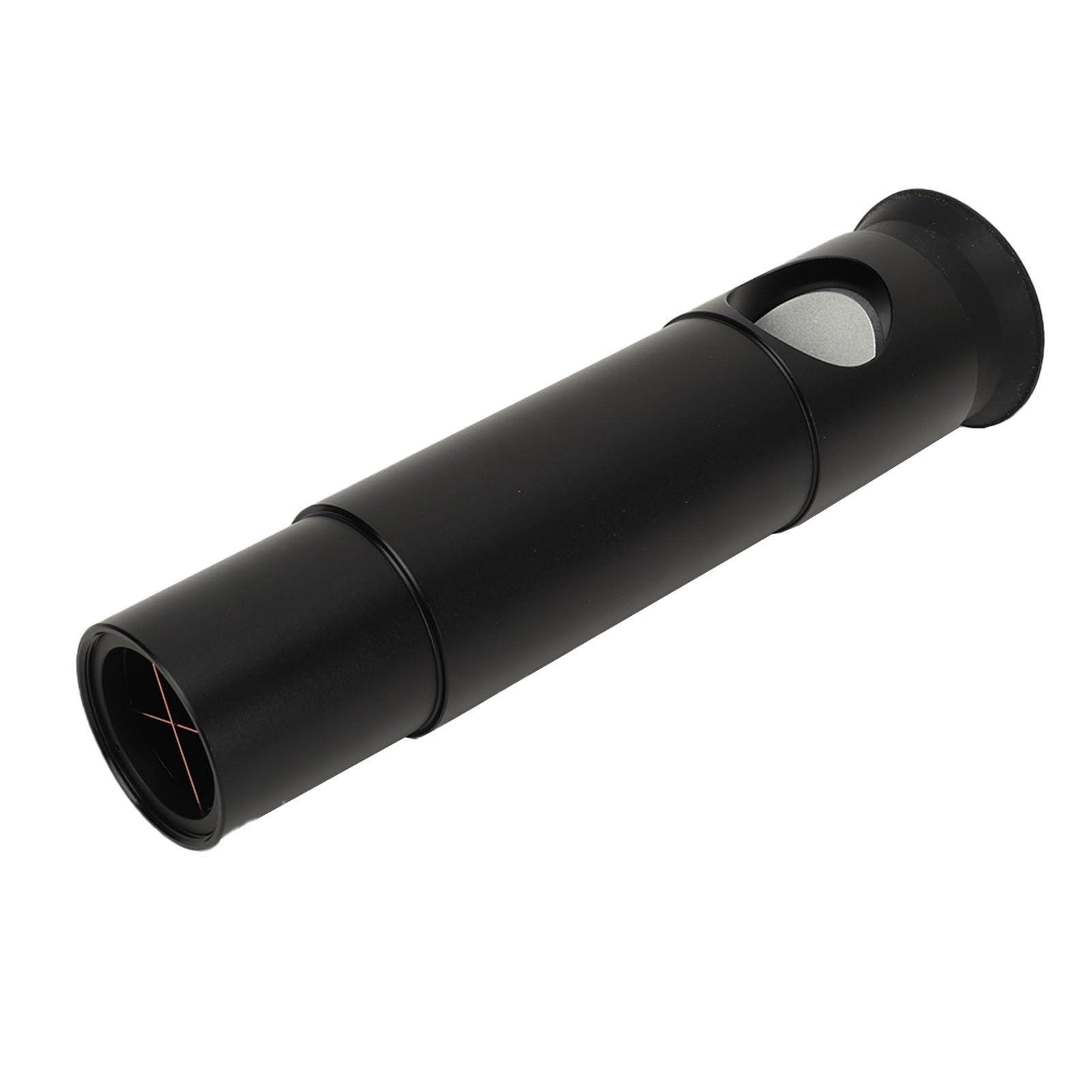 Oculaire Collimateur Cheshire en Métal, Télescopes Oculaire Collimateur Cheshire Verre Optique en Aluminium avec Cache-poussière Oculaire Collimateur Cheshire 1,25 Pouces pour