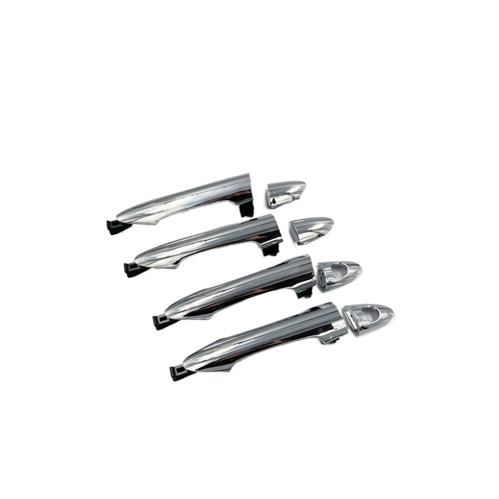 Drezzo Car Exterior Door Handle for Kia for Picanto 2011-2016 Chrome Car Front Door Rear Outer Handle(Front Left)